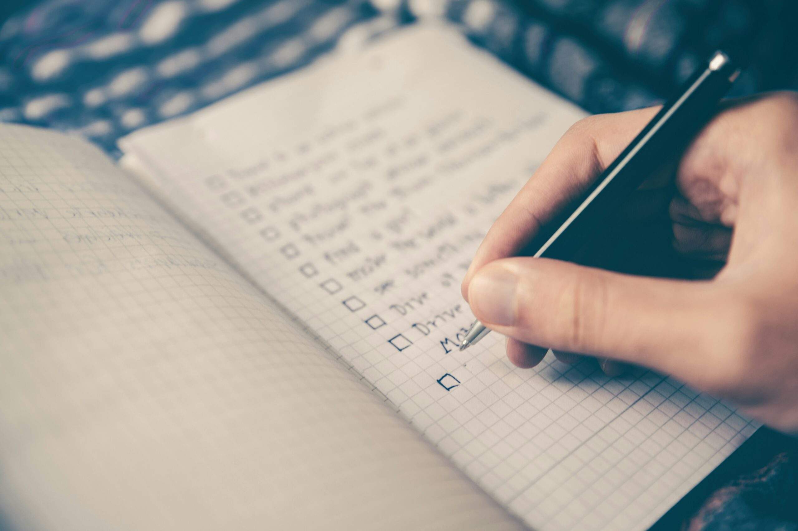 Screenshot of checklist for successful loan deferment application